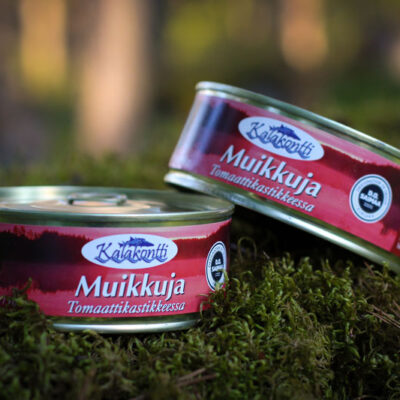 Muikkuja tomaattikastikkeessa kalasäilyke Kalakontti